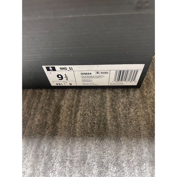 Adidas NMD S1 Mens Shoes Sizes Black Grey Dark Salt Retro Boost Sport Streetwear main image 13